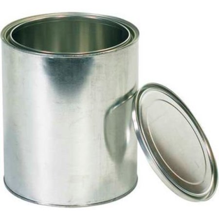 BOX PACKAGING Global Industrial Metal Paint Cans, 1 Gal., Silver, 36/Pack HAZ1072